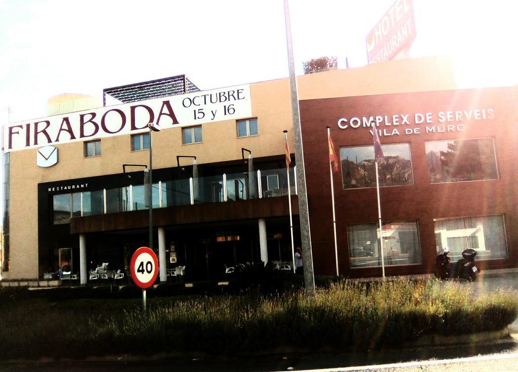 Hotel Vila De Muro Muro d'Alcoi Exterior foto